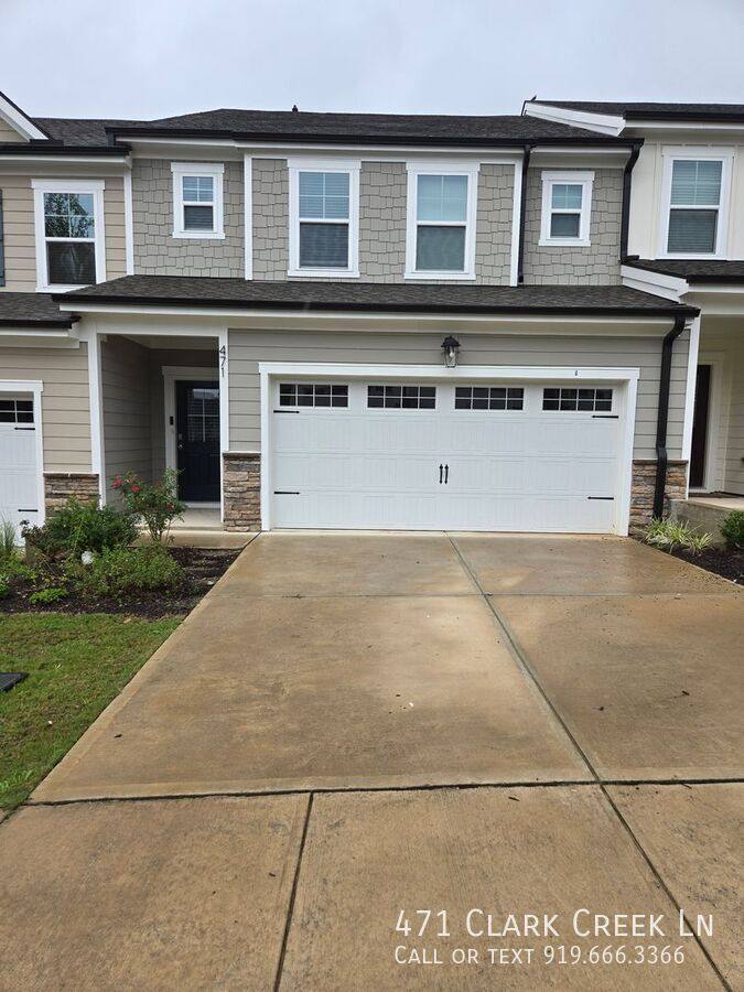 Townhouse for rent at 471 Clark Creek Lane, Cary, NC 27519