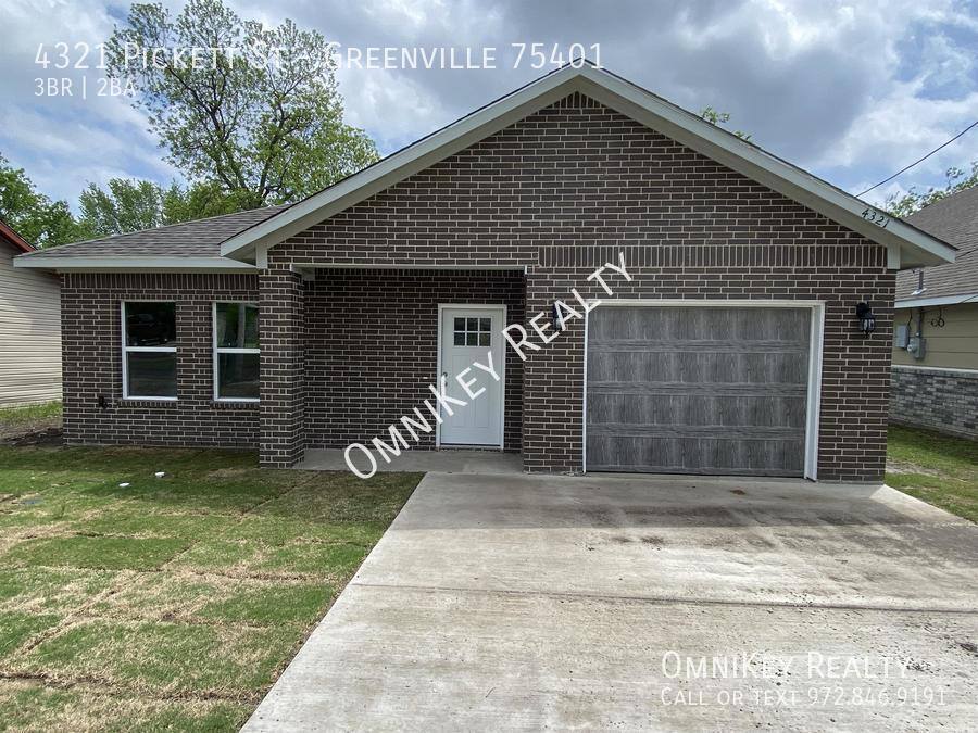 House for rent at 4321 Pickett St, Greenville, TX 75401
