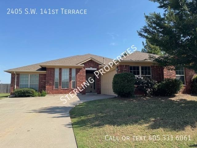 House for rent at 2405 SW 141st Terrace, Oklahoma City, OK 73170