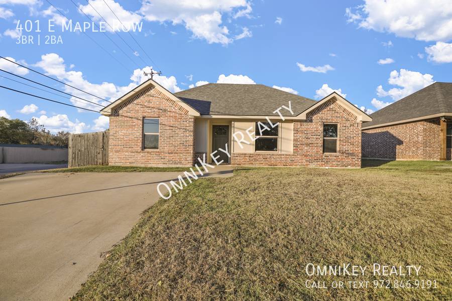 House for rent at 401 E Maple Row, Denison, TX 75021
