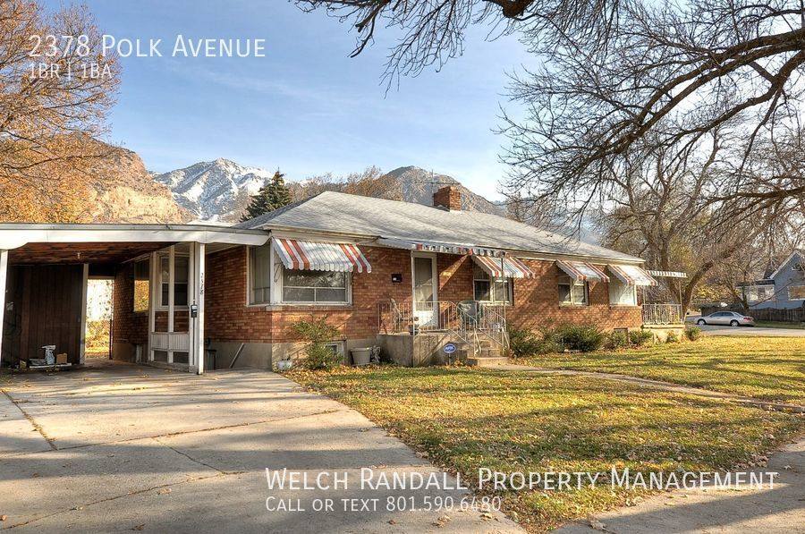 House for rent at 2378 Polk Ave, Ogden, UT 84401