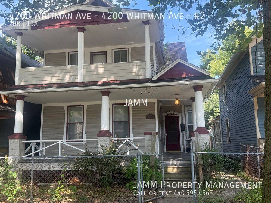 Apartment for rent at 4200 Whitman Ave #2, Cleveland, OH 44113