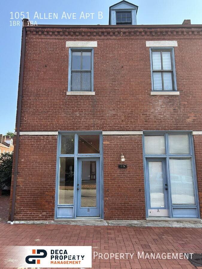 Apartment for rent at 1051 Allen Ave #B, Saint Louis, MO 63104