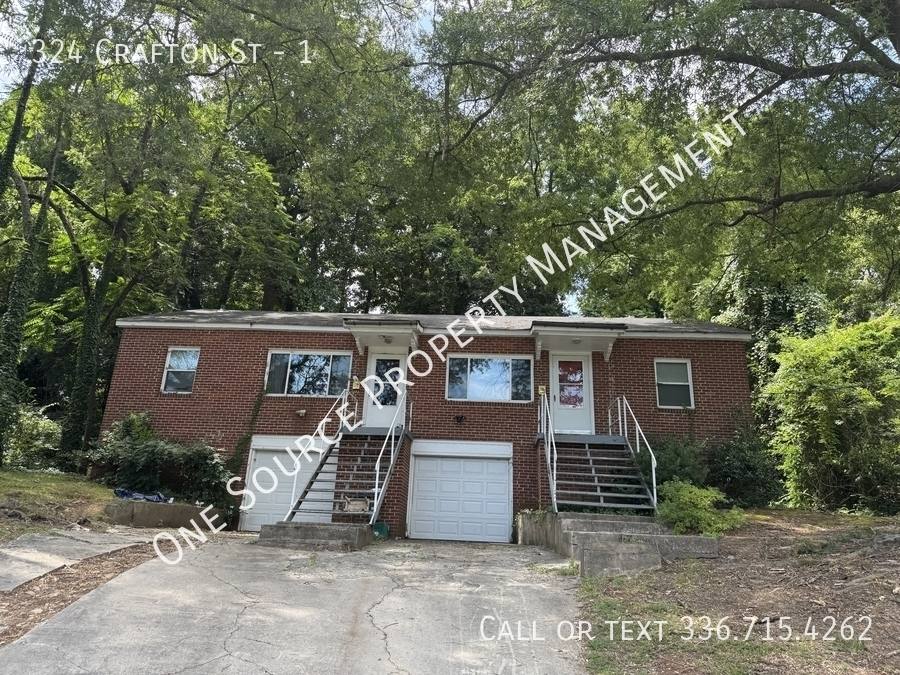 Apartment for rent at 324 Crafton St #1, Winston Salem, NC 27103