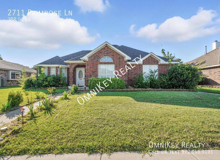 House for rent at 2711 Primrose Lane, Rowlett, TX 75089