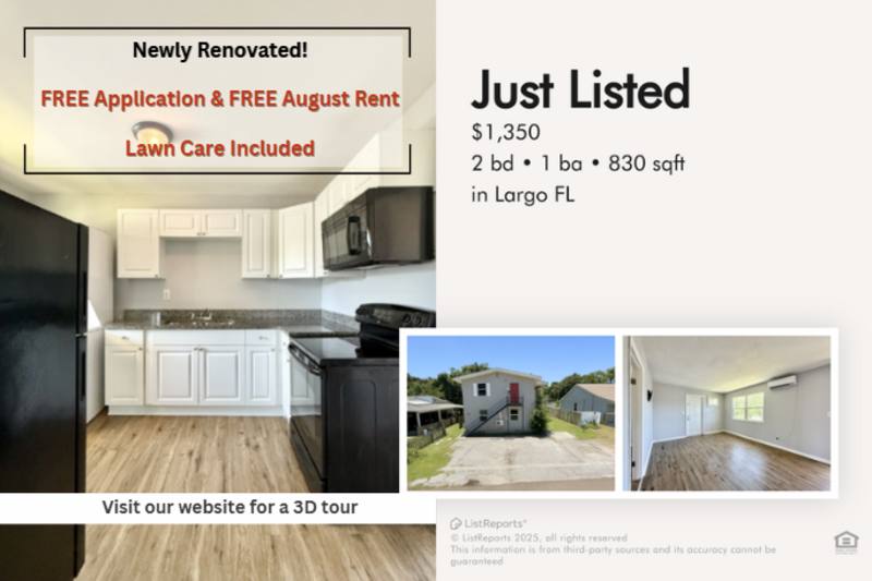 Apartment for rent at 1045 11th Ave NW #7, Largo, FL 33770