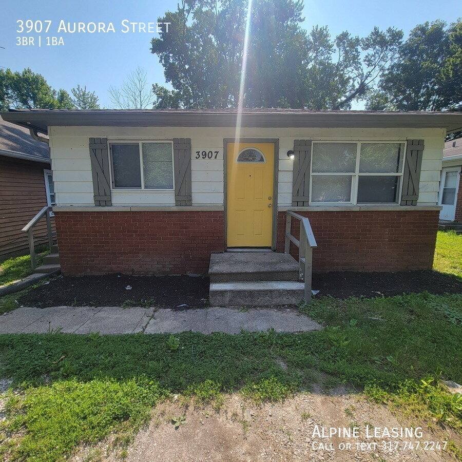 House for rent at 3907 Aurora St, Indianapolis, IN 46227