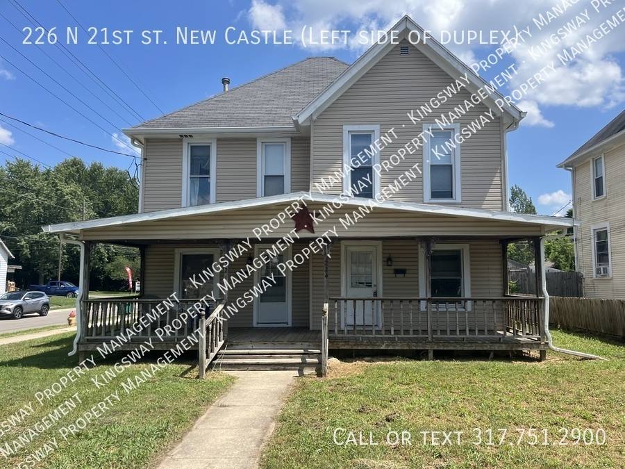 Apartment for rent at 226 N 21st St New Castle Left Side of Duplex, New Castle, IN 47362