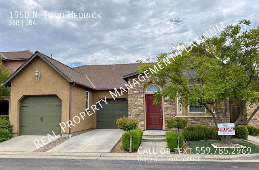House for rent at 1950 N Todd Hedrick, Clovis, CA 93619