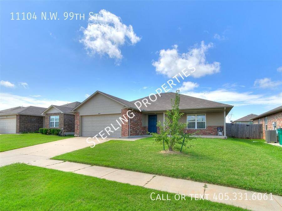 House for rent at 11104 NW 99th St, Yukon, OK 73099