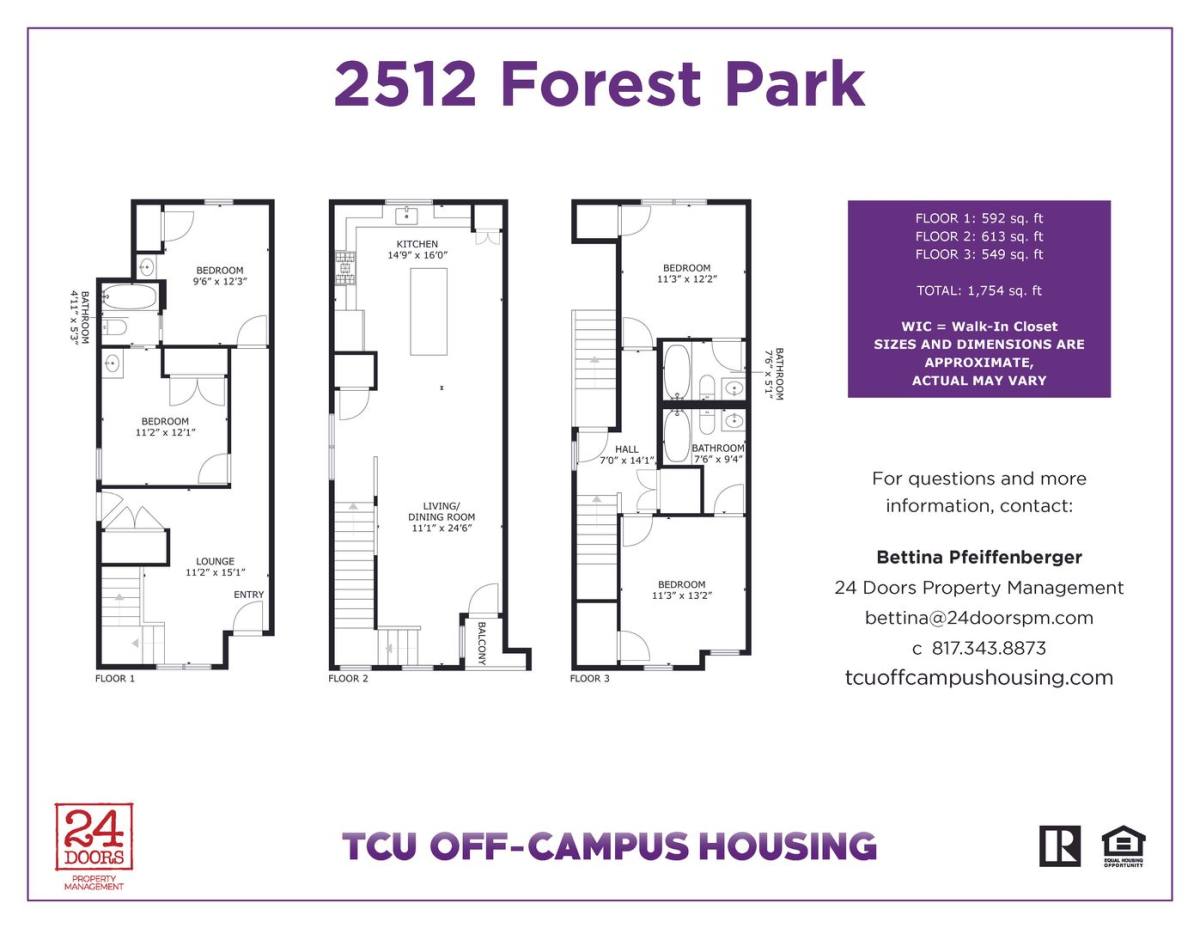 Apartment for rent at 2512 Forest Park Blvd, Fort Worth, TX 76110