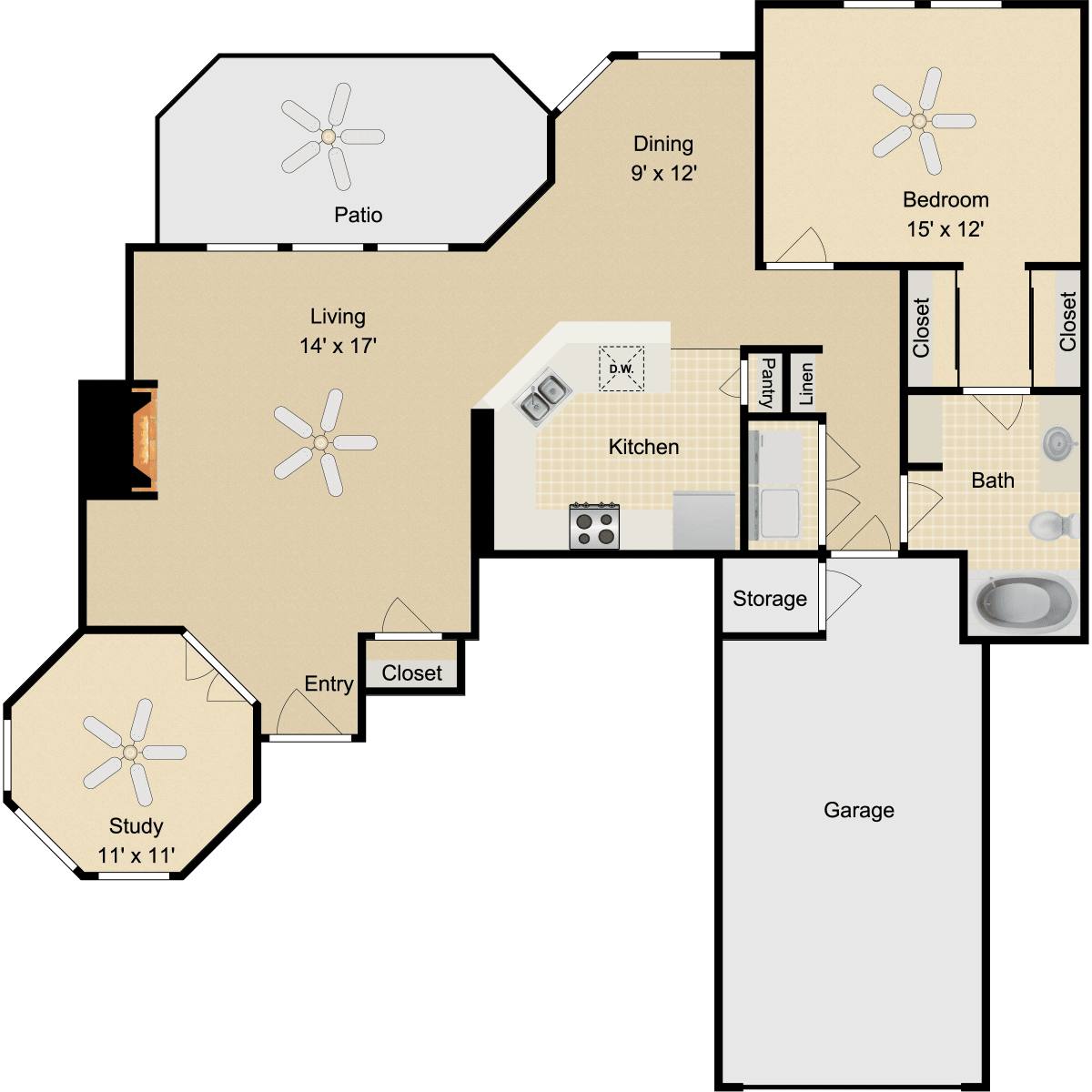 Apartment for rent at Legacy Estates Frisco, 3700 Legacy Dr, Frisco, TX 75034