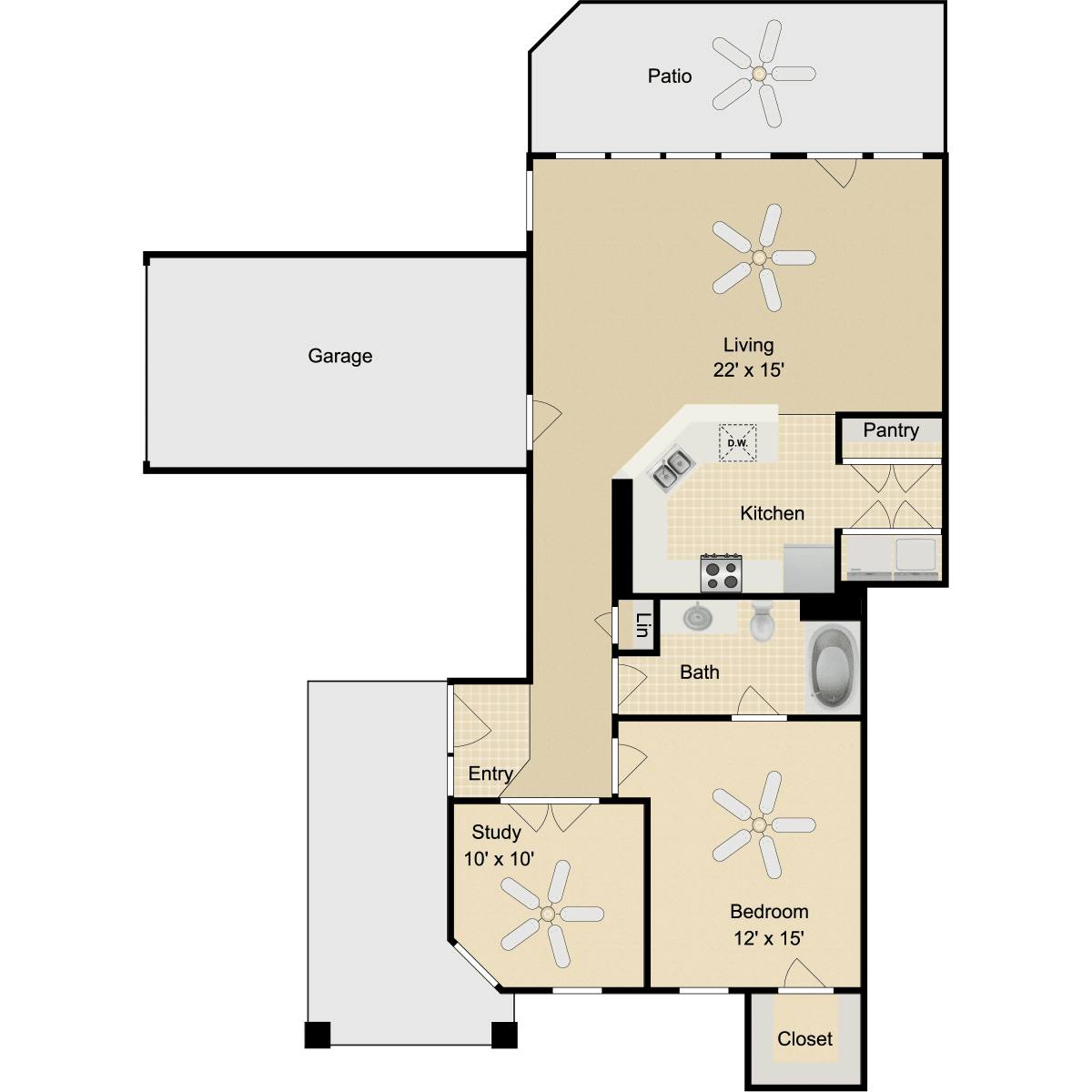 Apartment for rent at Legacy Estates Frisco, 3700 Legacy Dr, Frisco, TX 75034
