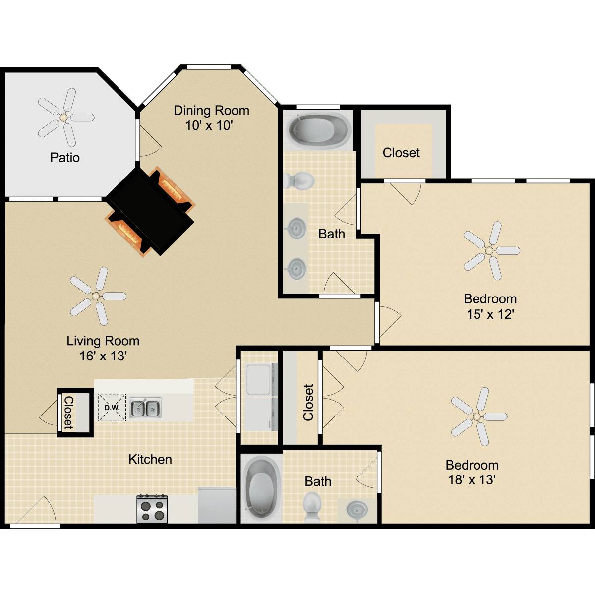Apartment for rent at Legacy Estates Frisco, 3700 Legacy Dr, Frisco, TX 75034