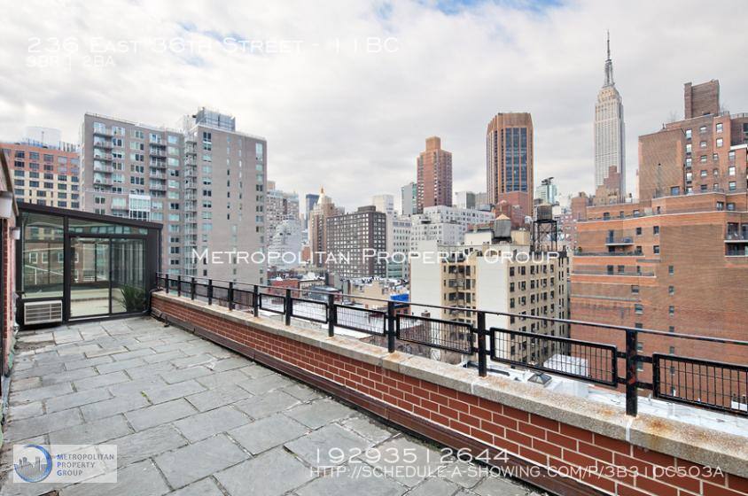 Apartment for rent at 236 E 36th St #11CT, New York, NY 10016