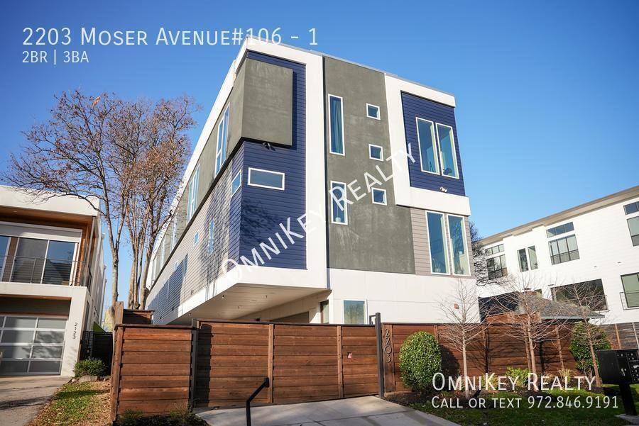 Townhouse for rent at 2203 Moser Ave #106, Dallas, TX 75206