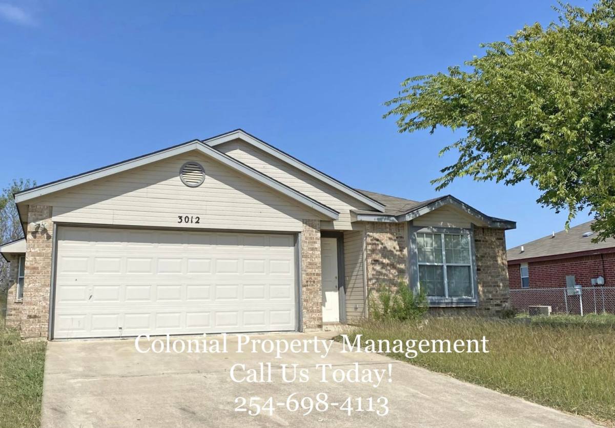 House for rent at 3012 Viewcrest Dr, Killeen, TX 76549