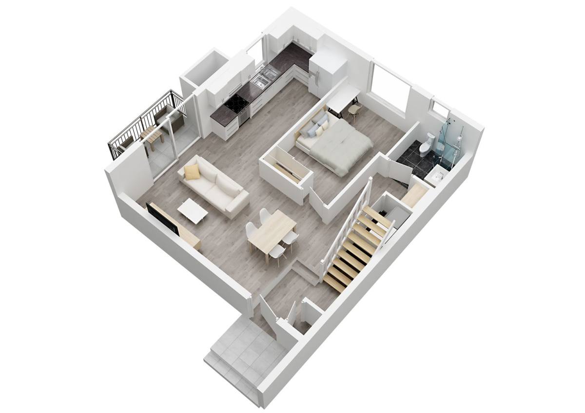 Apartment for rent at 1352 W 29th St, Los Angeles, CA 90007