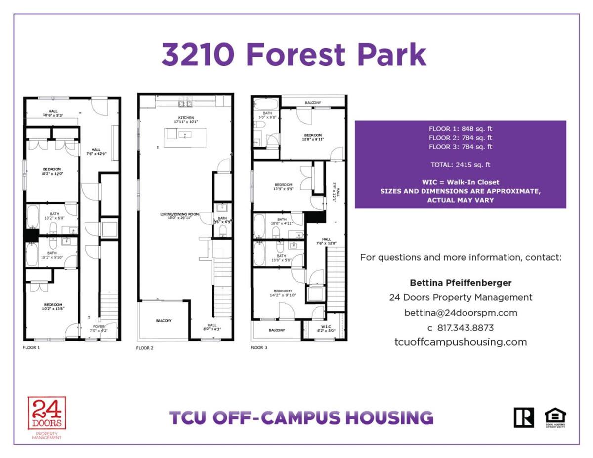 Apartment for rent at 3210 Forest Park Blvd, Fort Worth, TX 76110