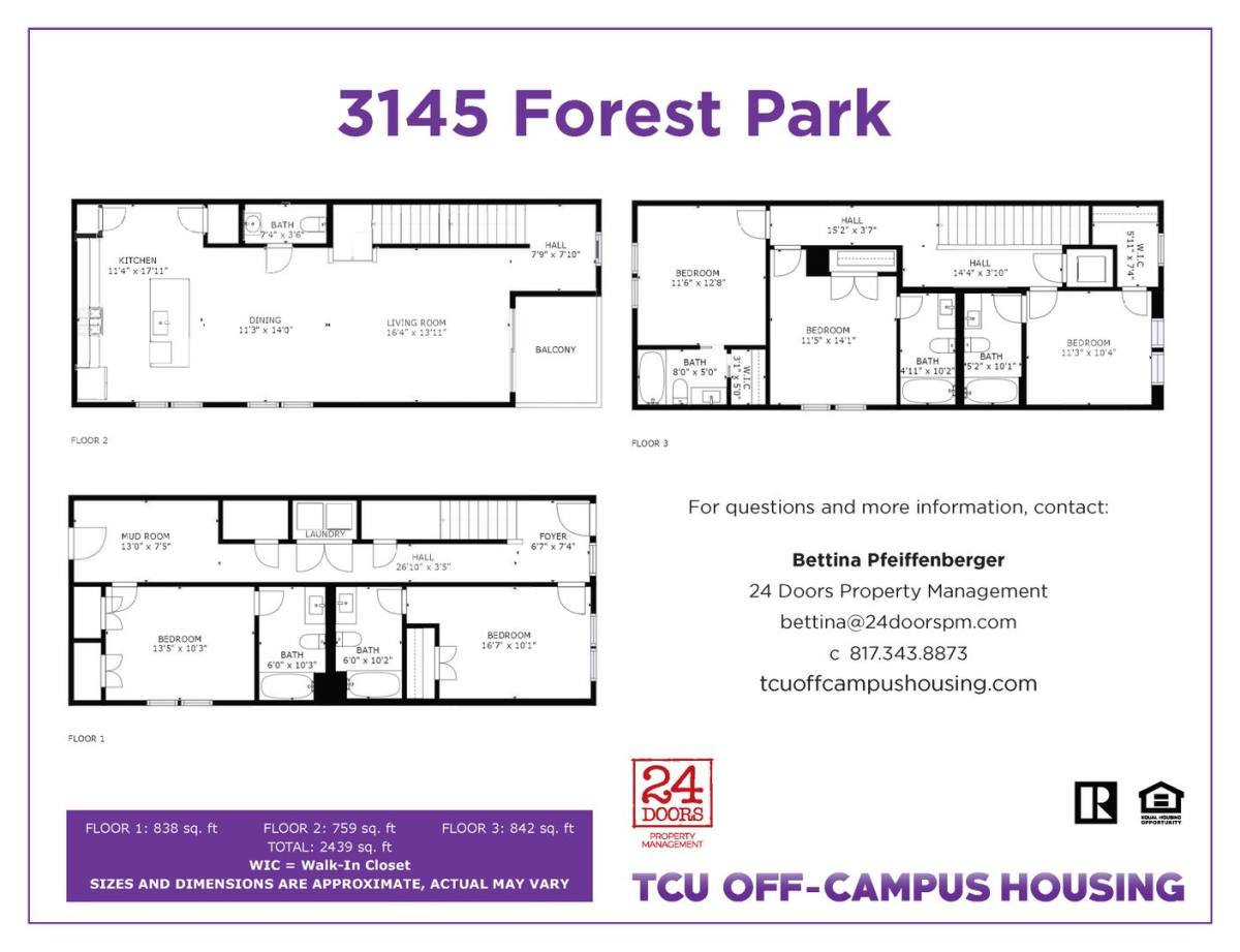 Apartment for rent at 3145 Forest Park Blvd, Fort Worth, TX 76110