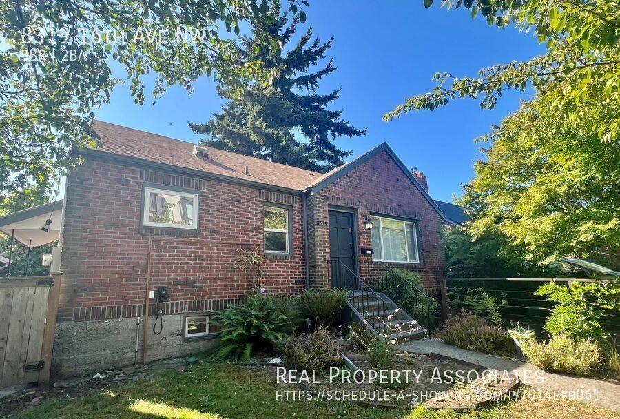 House for rent at 8319 16th Ave NW, Seattle, WA 98117