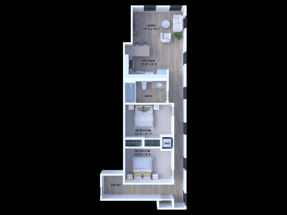 Apartment for rent at 123 Water St, Toledo, OH 43604