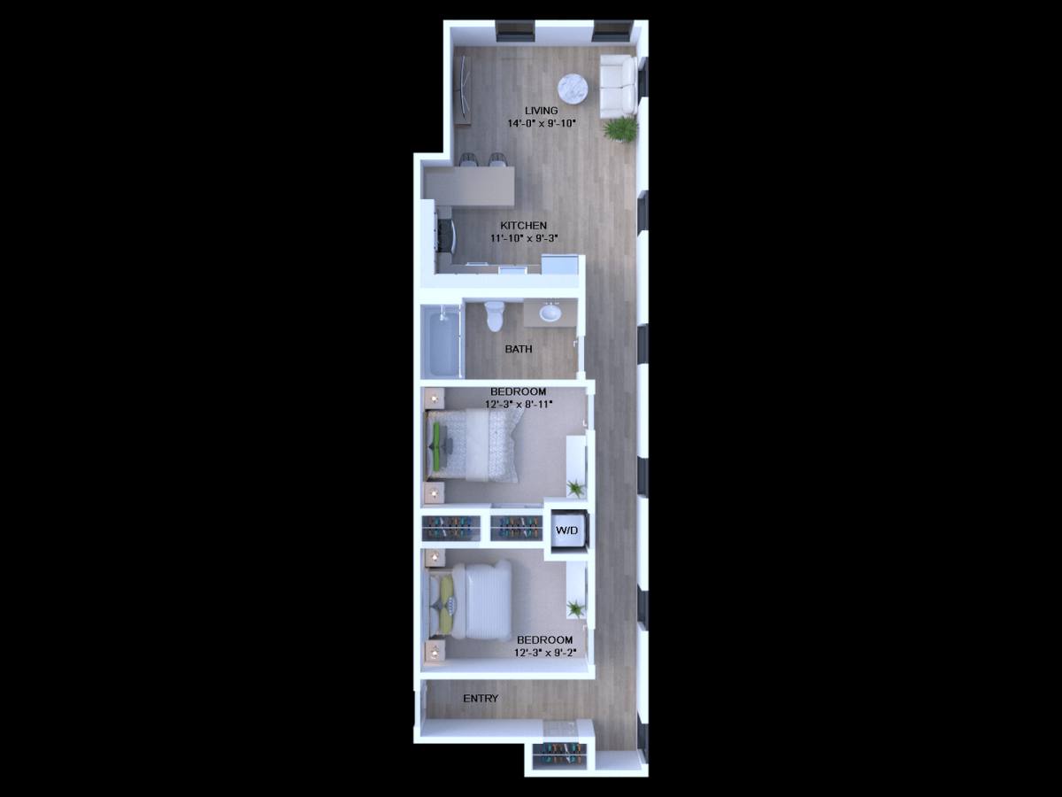 Apartment for rent at 123 Water St, Toledo, OH 43604
