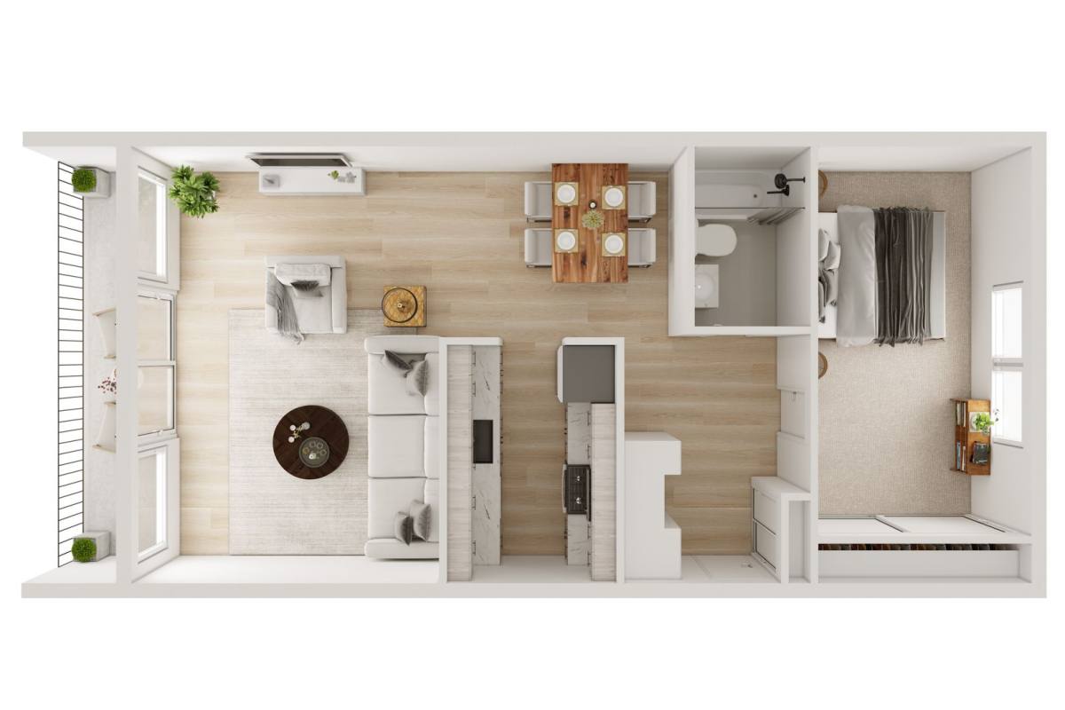 Apartment for rent at 5821 200th St SW, Lynnwood, WA 98036