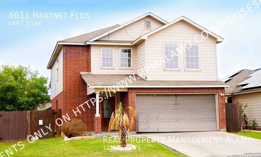 House for rent at 6611 Hartnet Fields, Converse, TX 78109