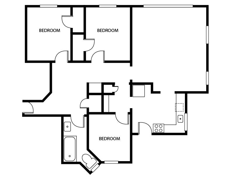 Apartment for rent at 1800 Massachusetts Ave #18OO, Cambridge, MA 02140