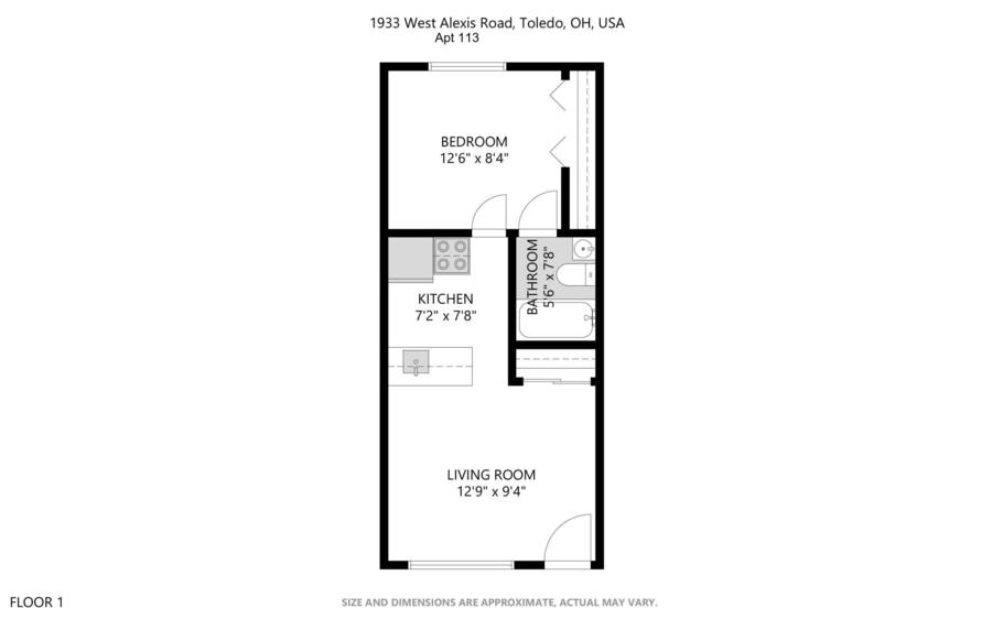 Apartment for rent at 1933 W Alexis Rd #248, Toledo, OH 43613