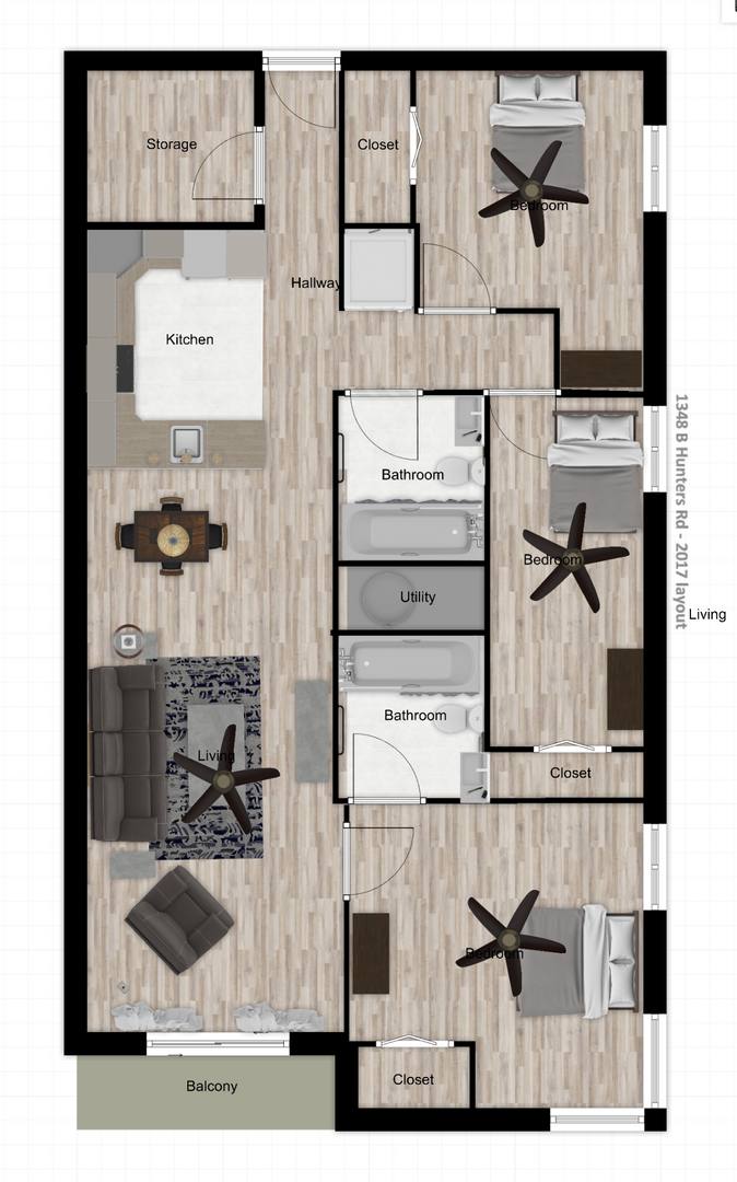 Condo for rent at 1380B Hunters Rd, Harrisonburg, VA 22801