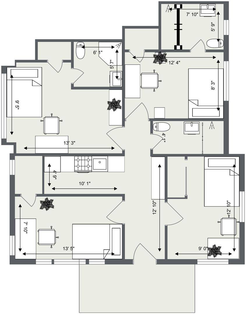 Apartment for rent at 1475 W 28th St, Los Angeles, CA 90007
