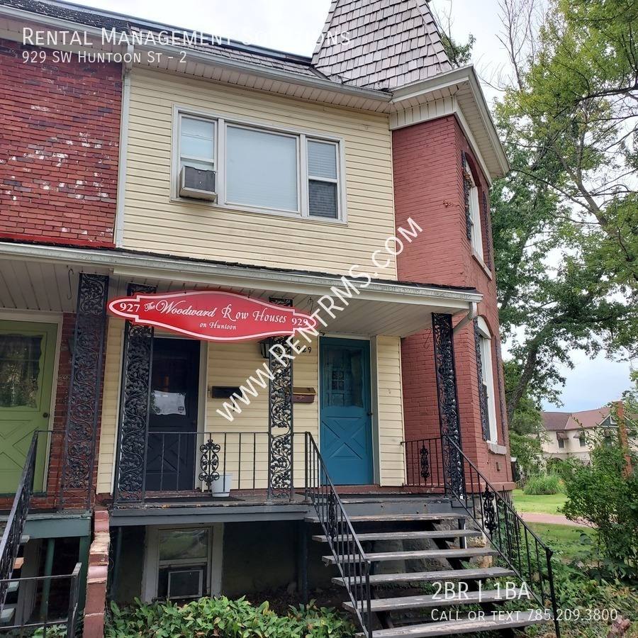 Apartment for rent at 929 SW Huntoon St #2, Topeka, KS 66604