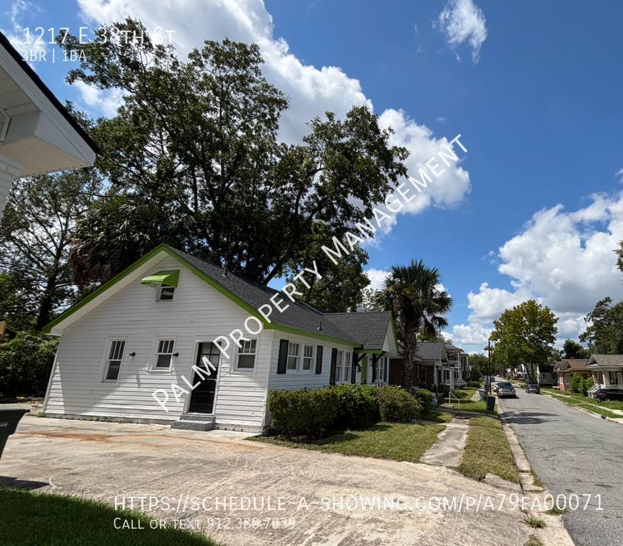 House for rent at 1217 E 38th St, Savannah, GA 31404