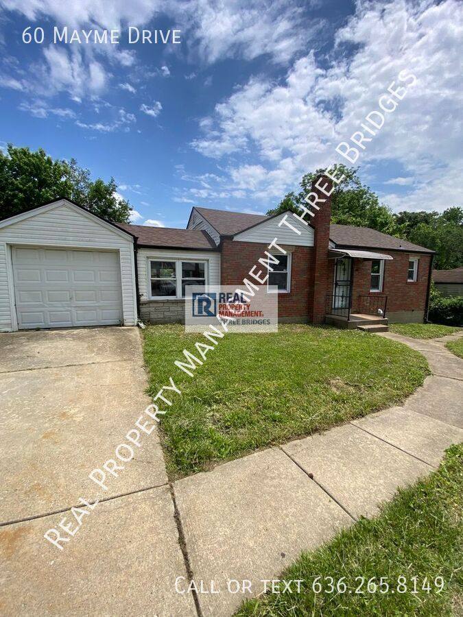 House for rent at 60 Mayme Dr, Saint Louis, MO 63135