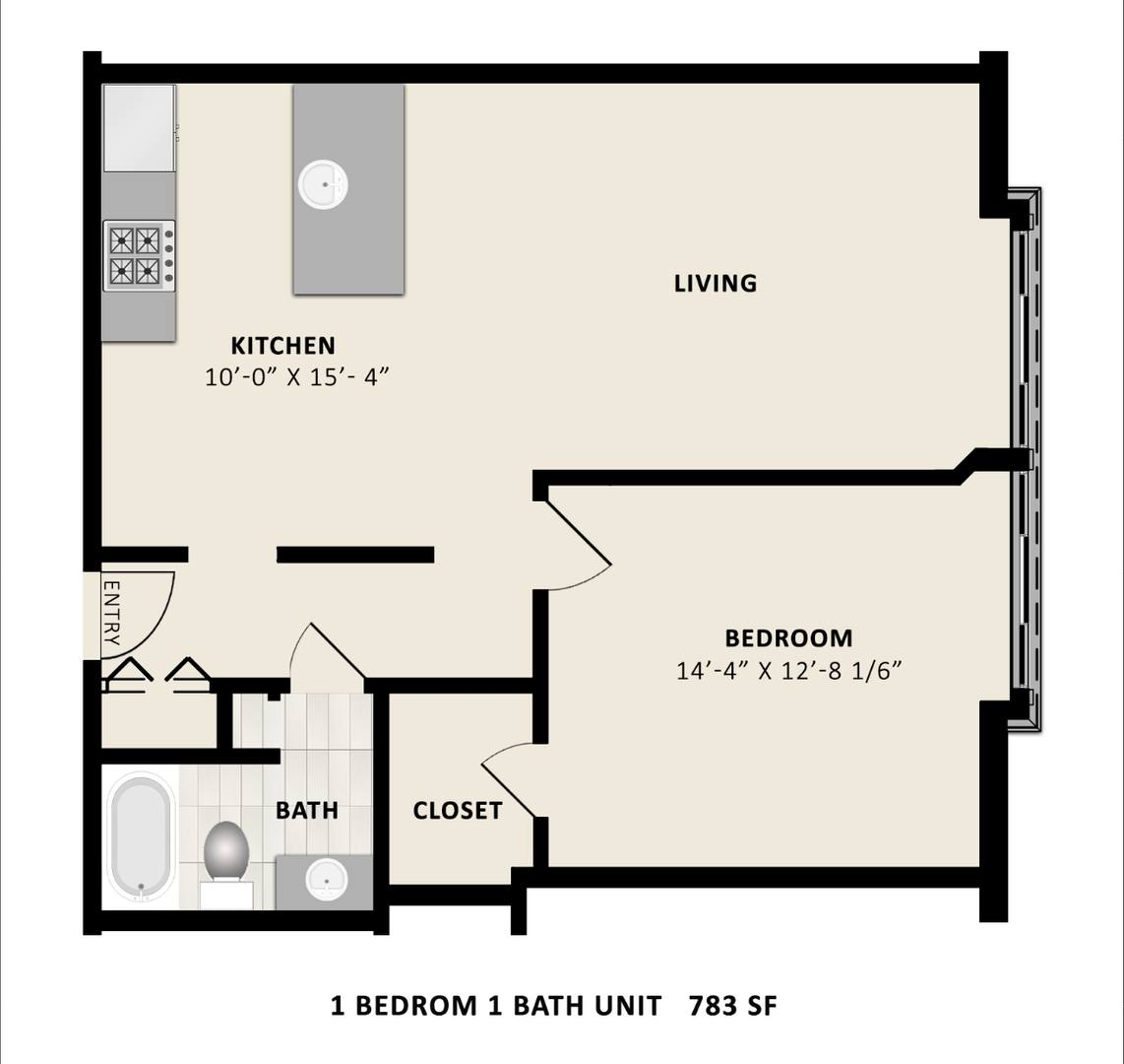 Apartment for rent at 16200 W 9 Mile Rd, Southfield, MI 48075