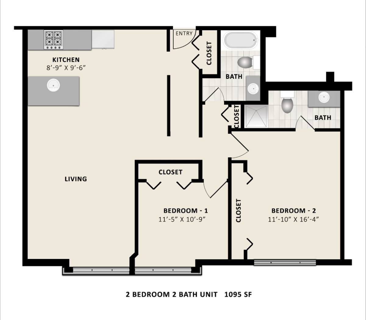Apartment for rent at 16200 W 9 Mile Rd, Southfield, MI 48075