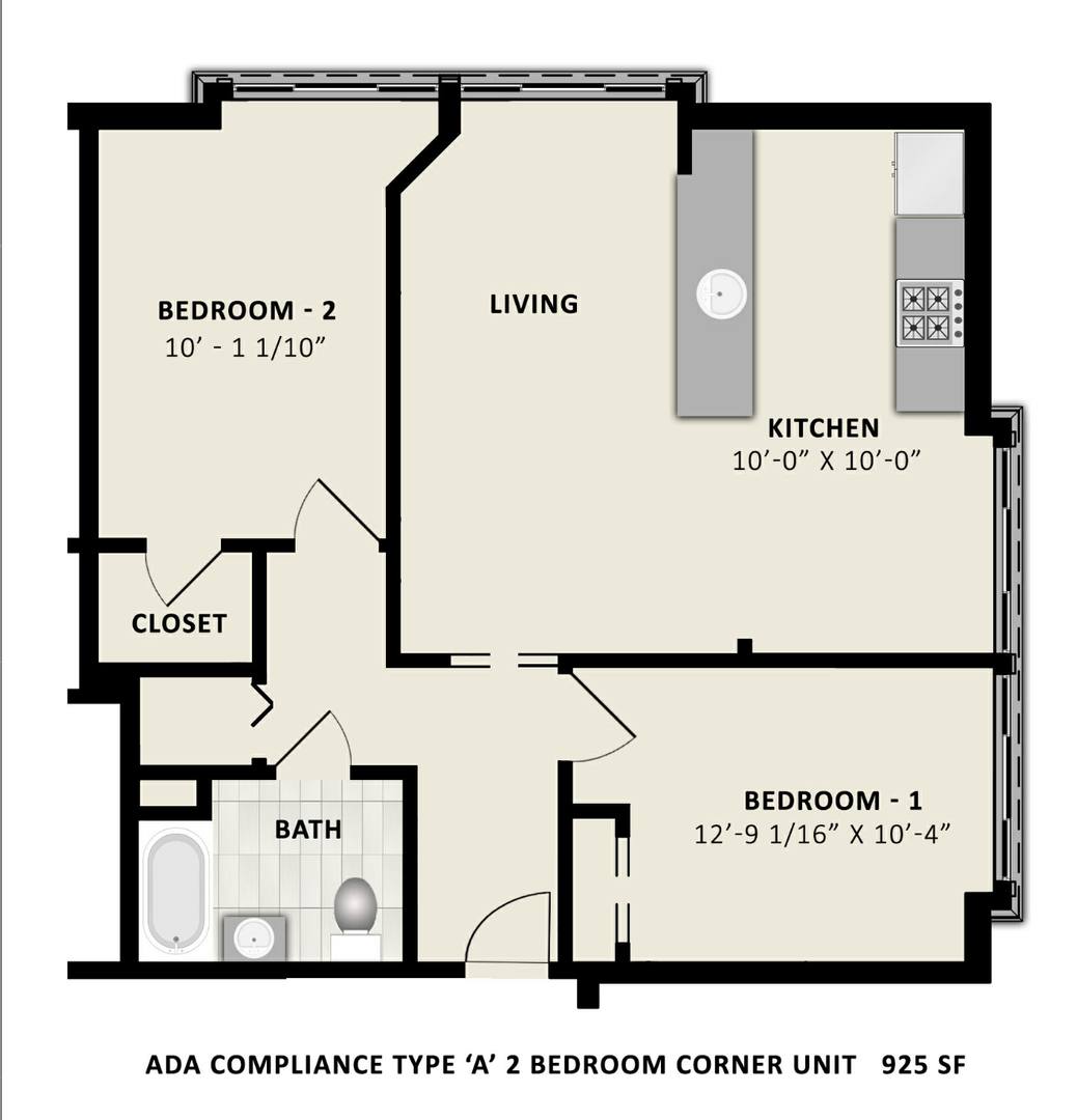 Apartment for rent at 16200 W 9 Mile Rd, Southfield, MI 48075
