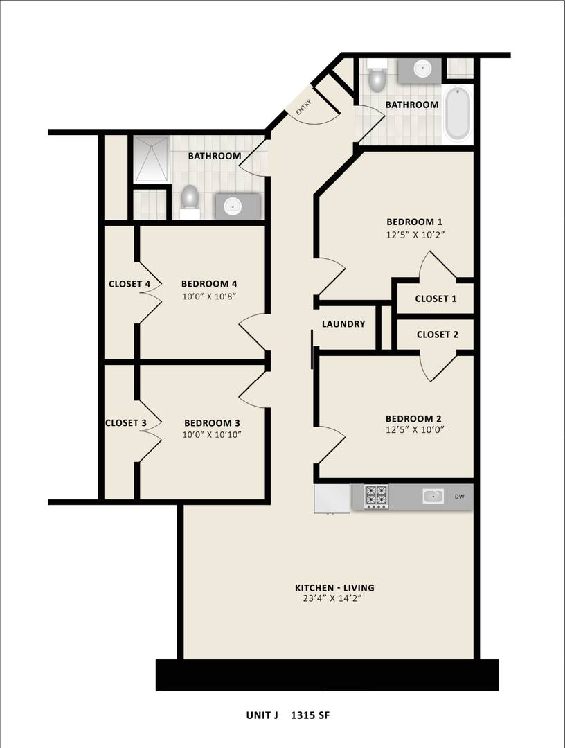 Apartment for rent at 31 Victor St, Greenville, SC 29609