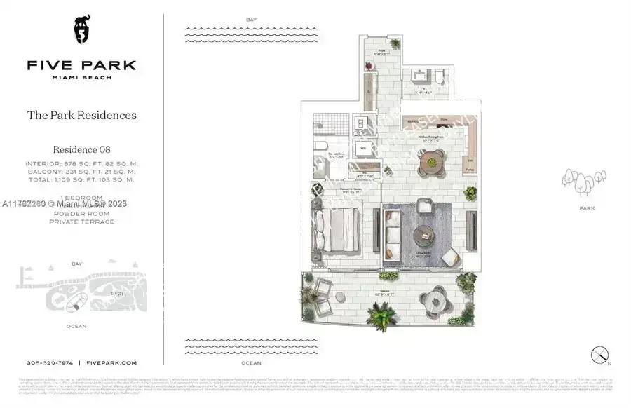Apartment for rent at 500 Alton, Miami Beach, FL 33139