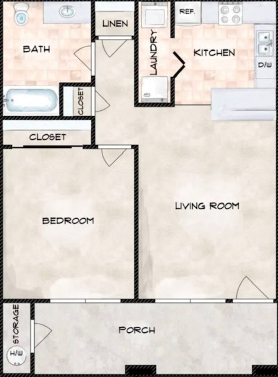 Apartment for rent at 5175 N Feland, Fresno, CA 93711