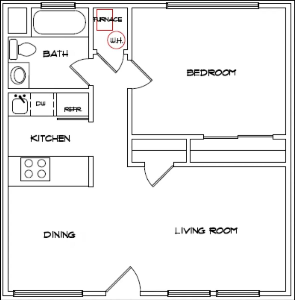 Apartment for rent at 1985 S 1200 E, Salt Lake City, UT 84105