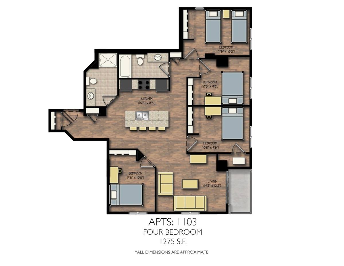 Apartment for rent at 313 N Frances St, Madison, WI 53703