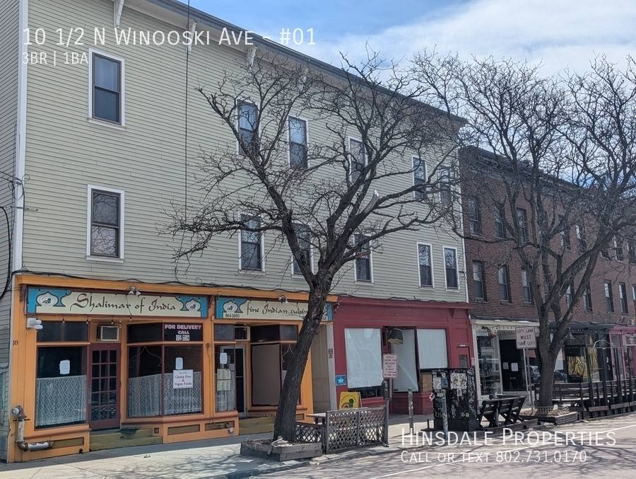 Apartment for rent at 10 1 2 N Winooski Ave #1, Burlington, VT 05401
