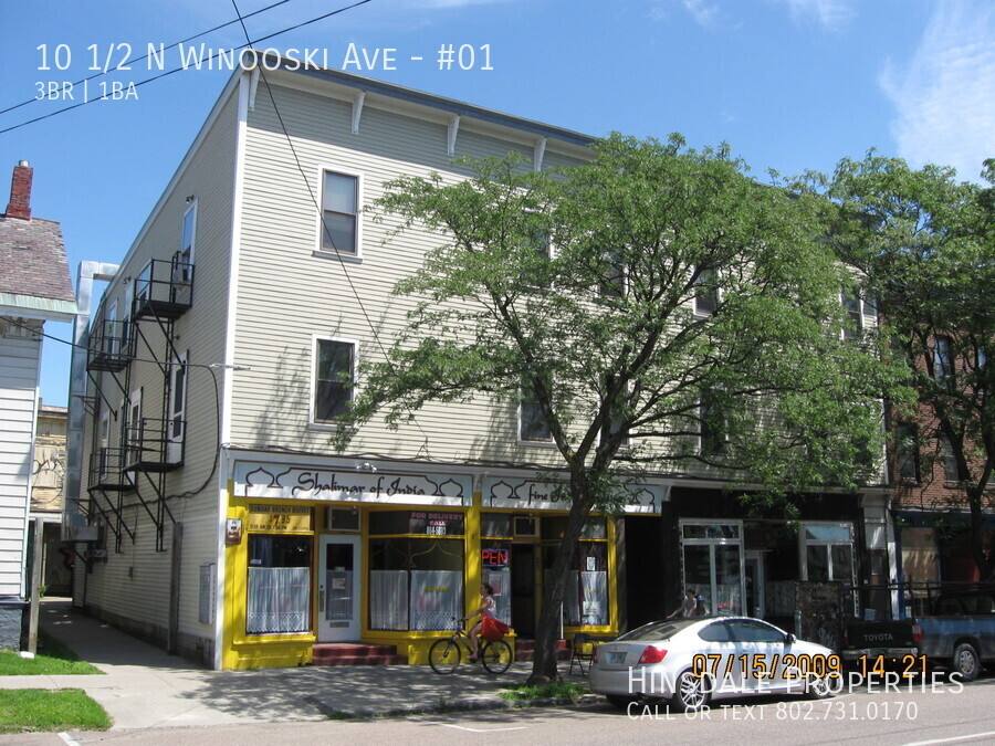 Apartment for rent at 10 1 2 N Winooski Ave #1, Burlington, VT 05401