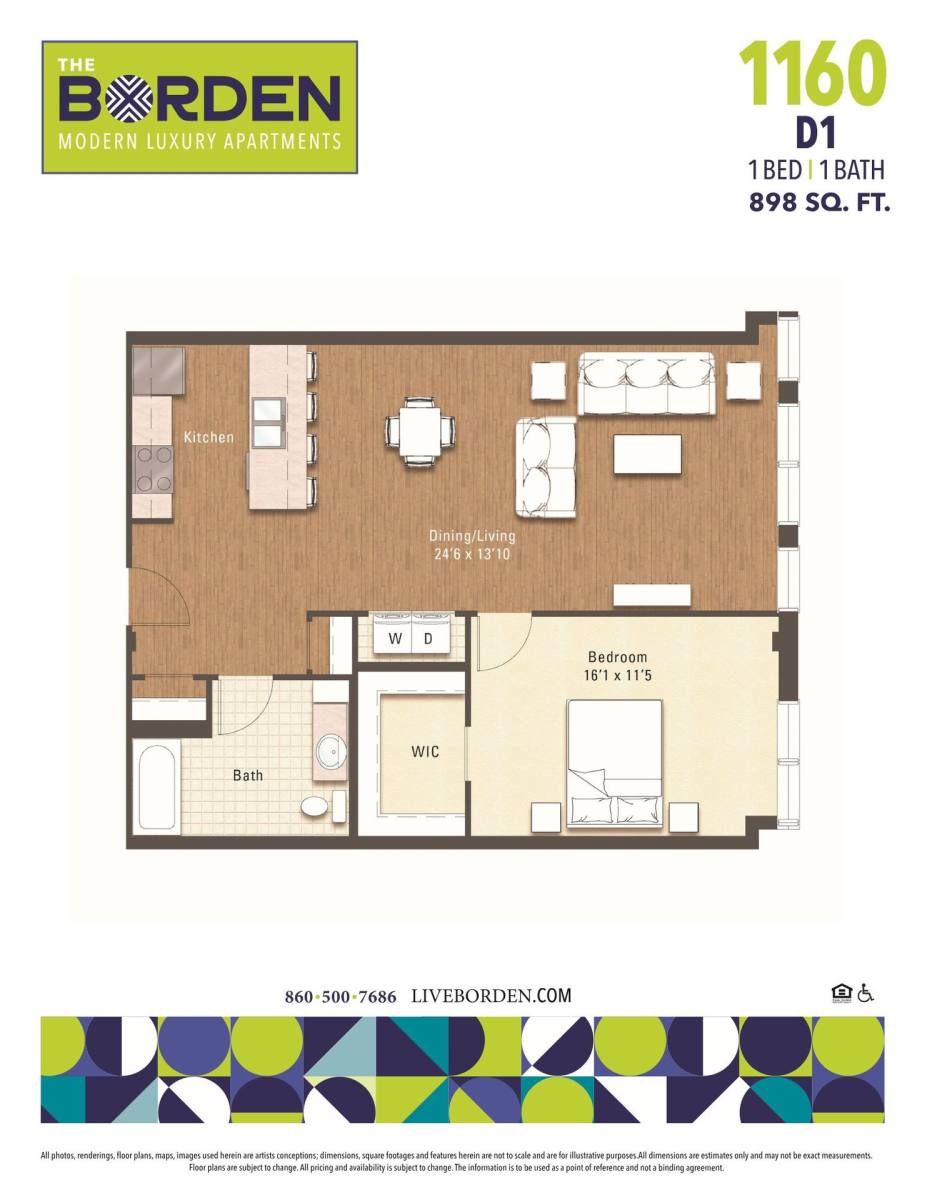 Apartment for rent at 1160-1178 Silas Deane Highway, Wethersfield, CT 06109