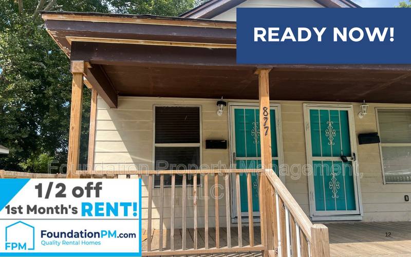 House for rent at 877 N Bingham St #1, Memphis, TN 38108