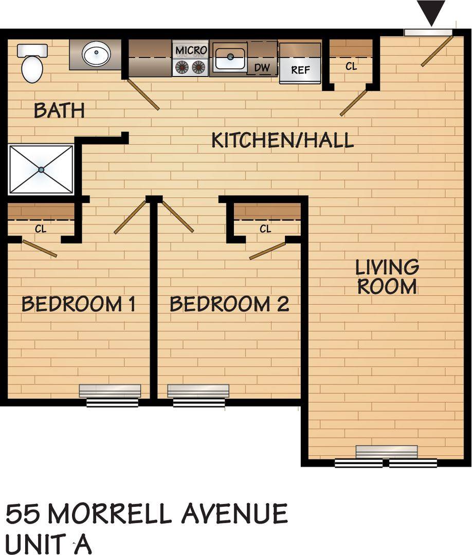 Apartment for rent at 55 Morrell St, New Brunswick, NJ 08901