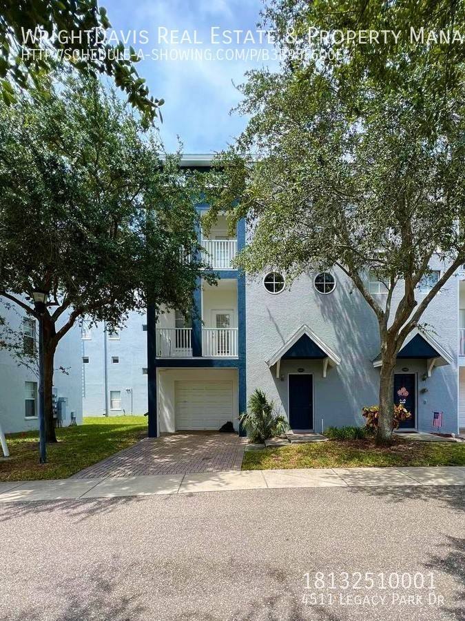 Townhouse for rent at 4511 Legacy Park Dr, Tampa, FL 33611